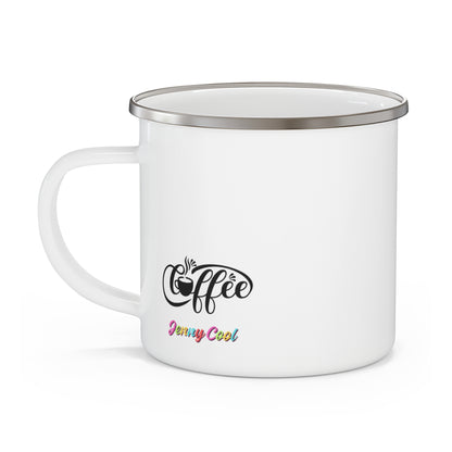 Enamel Camping Mug White JC Mug