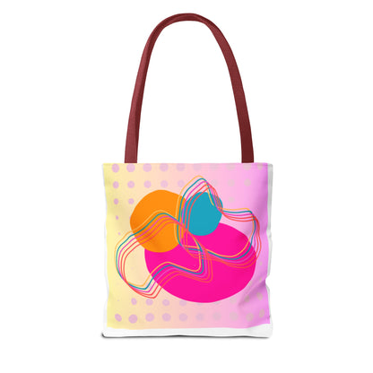 Tote Bag Geometric Design