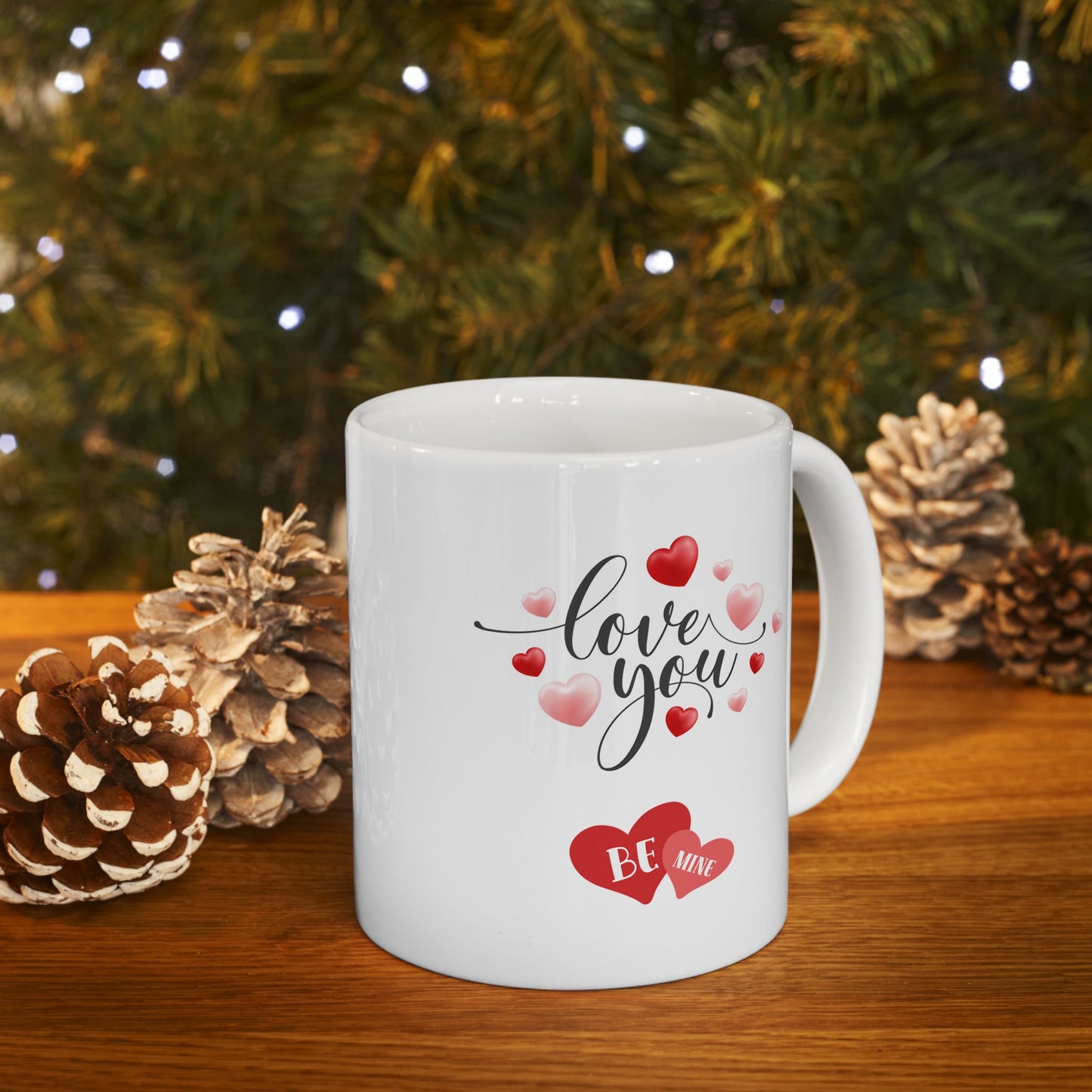 Love declaration gift, be mine mug, couples mug