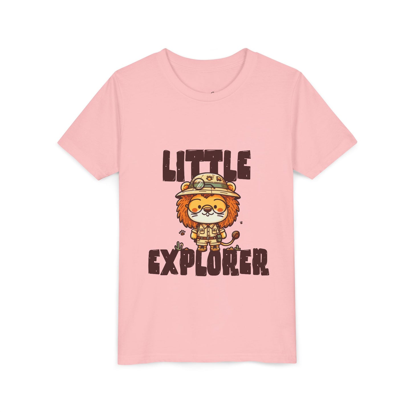 Little Explorer Kids T-Shirt – Cute Lion Safari Adventure Tee for Toddlers & Children