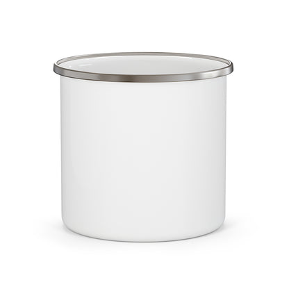 Enamel Camping Mug White JC Mug