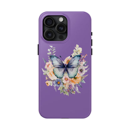 Light Purple Tough Phone Cases