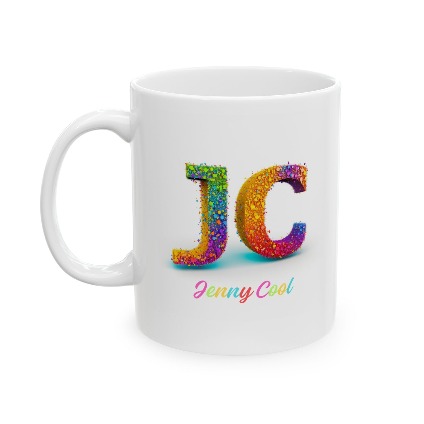 JC Ceramic Mug , (11oz, 15oz)