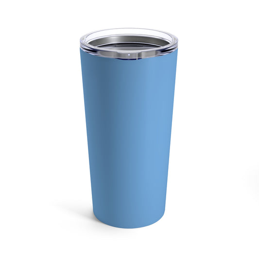 Blue Camping Tumbler 20oz