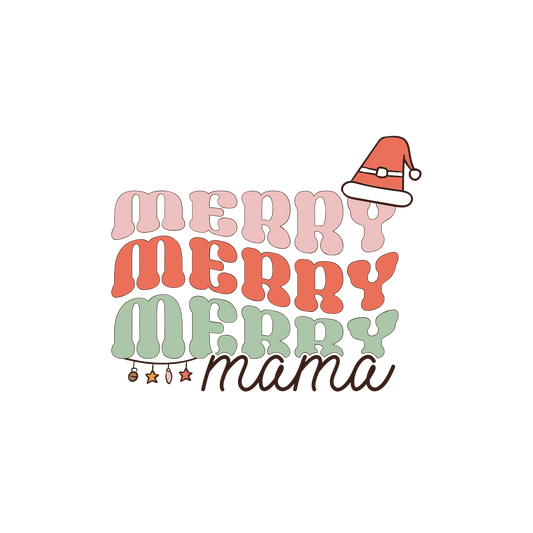 Merry Merry Text Digital Product