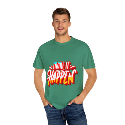 Believe in Yourself Unisex Garment-Dyed T-Shirt - Motivational Apparel for Everyday Wear