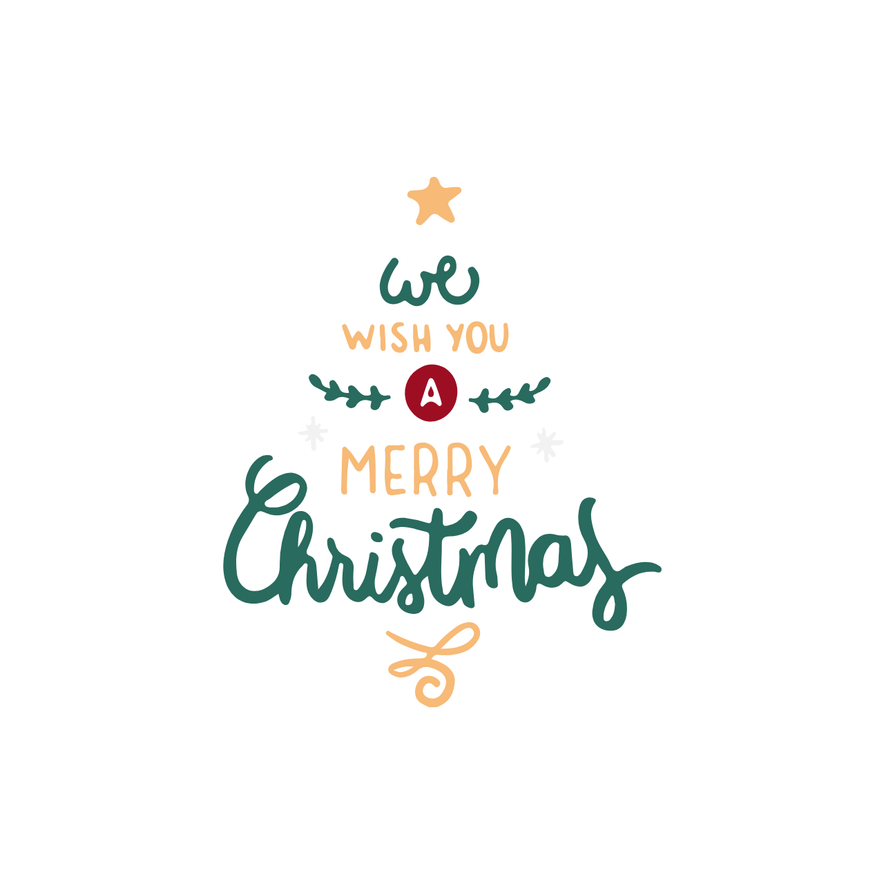 Wish You Merry Christmas Digital Product