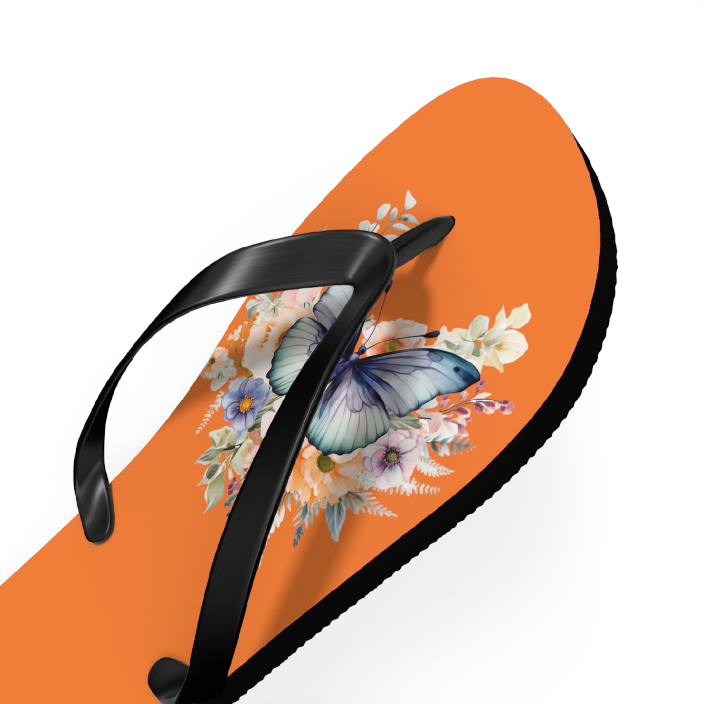 Crusta Flip Flops with Butterfly Design