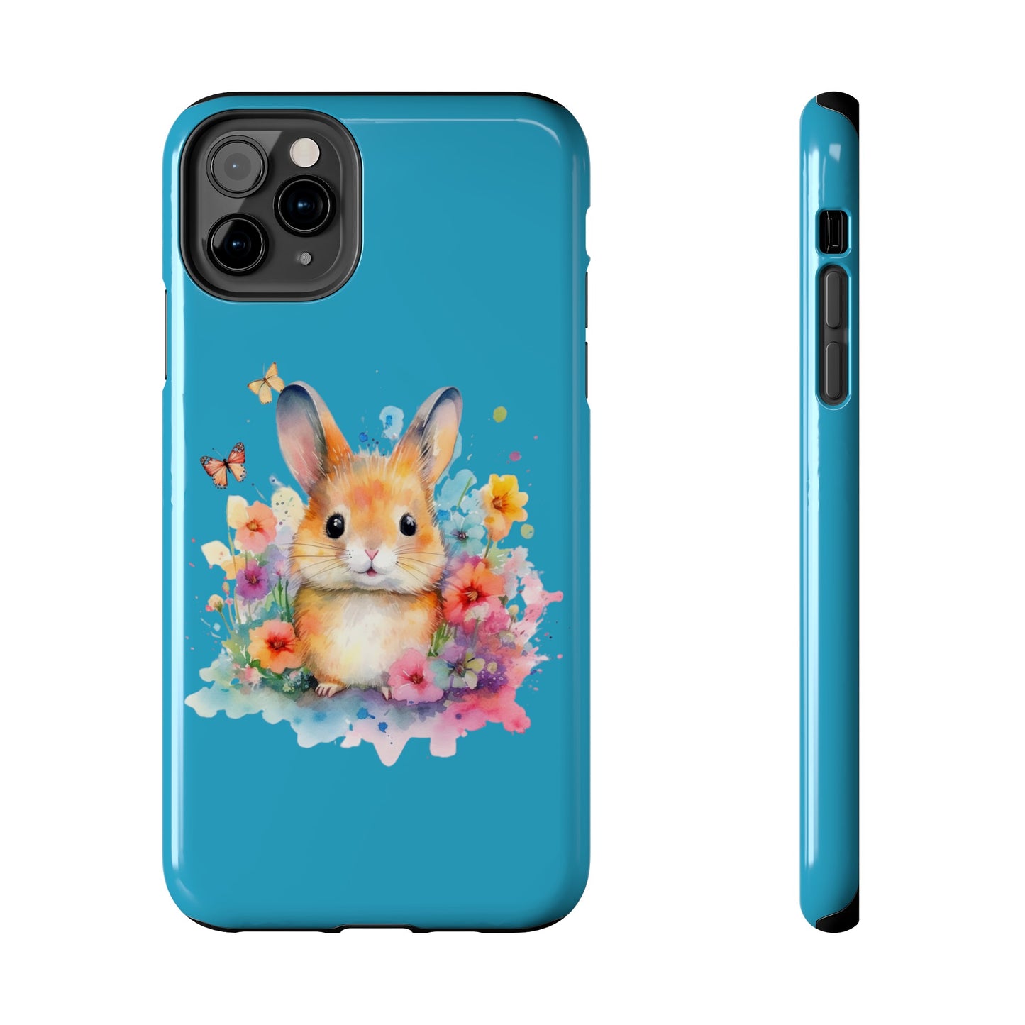 Copy of Dark Blue Tough Phone Cases Rabbit Design