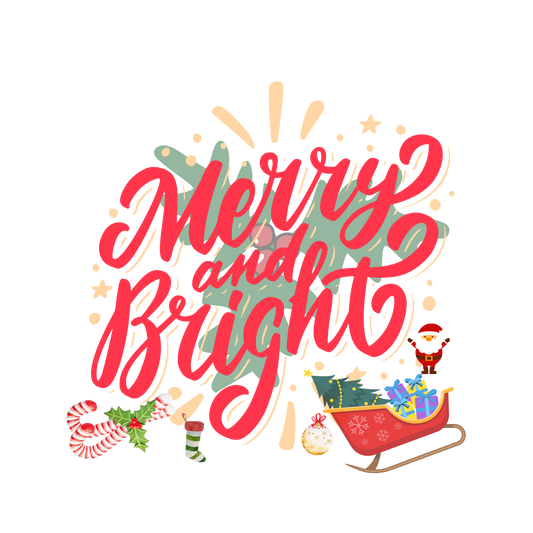 Merry and Bright Digital Product