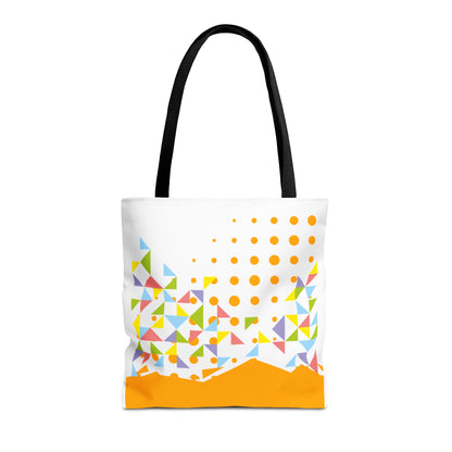 Tote Bag Geometric Design