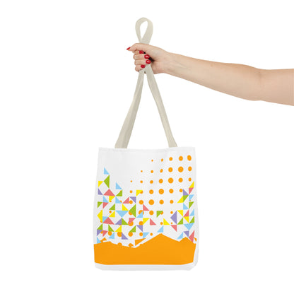 Tote Bag Geometric Design