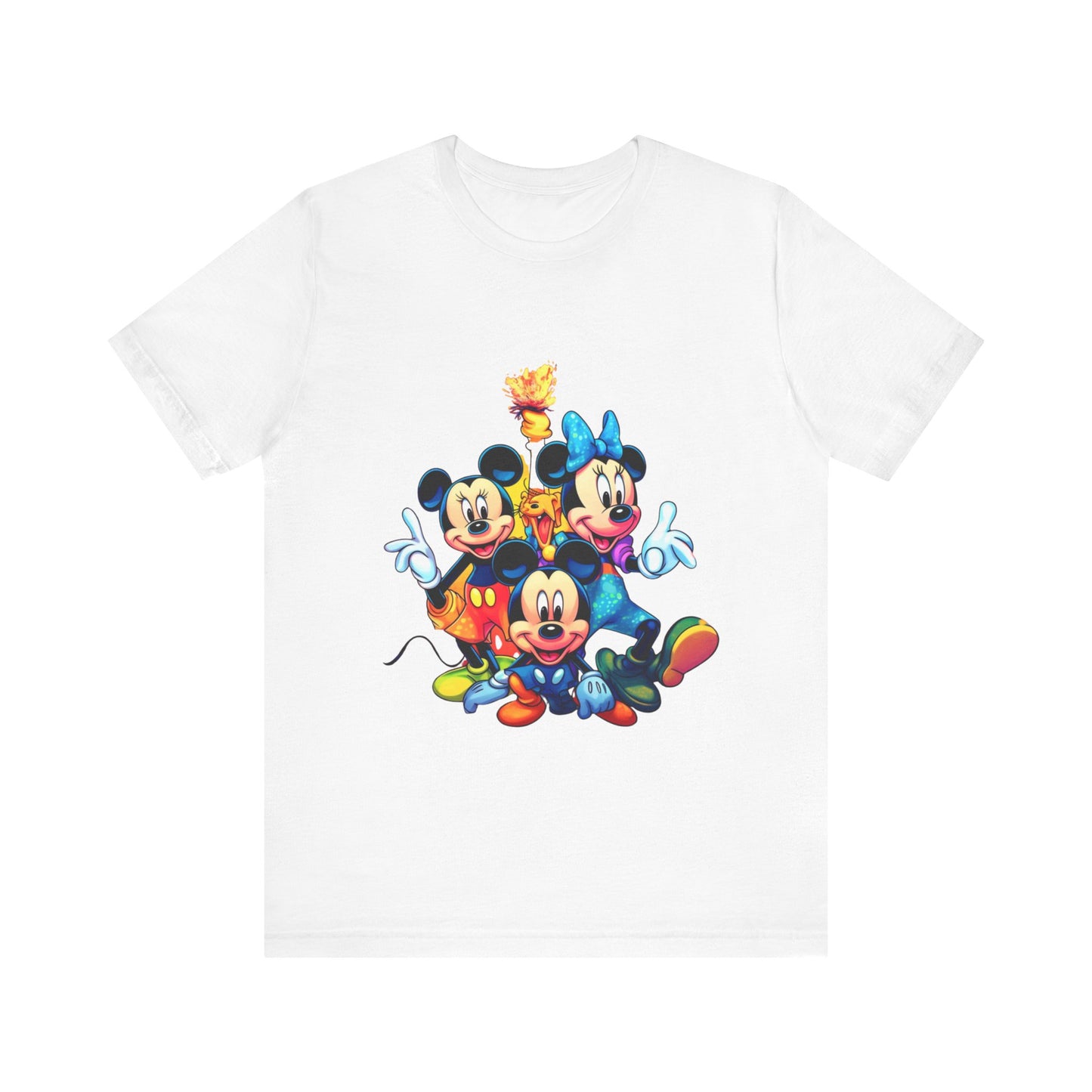 Disney Print tshirt, Mickey Mouse, t-shirt for kids, teen sleeveless, adult shirt, colorful summer apparel, men women clothe, printed