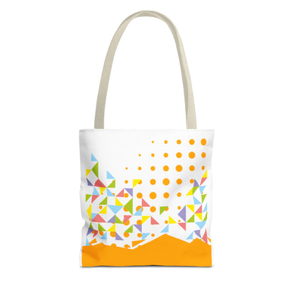 Tote Bag Geometric Design