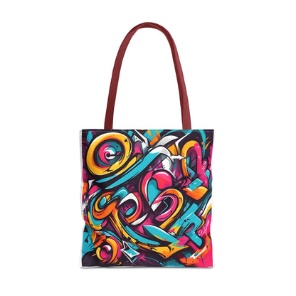 Tote Bag with Graffiti design