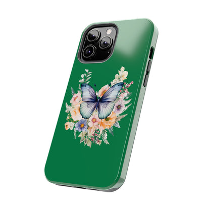 Dark Green Tough Phone Cases