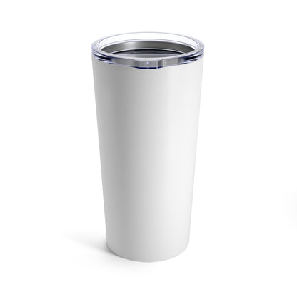 White Camping Tumbler 20oz