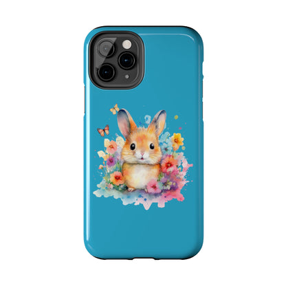 Copy of Dark Blue Tough Phone Cases Rabbit Design