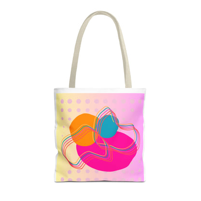 Tote Bag Geometric Design