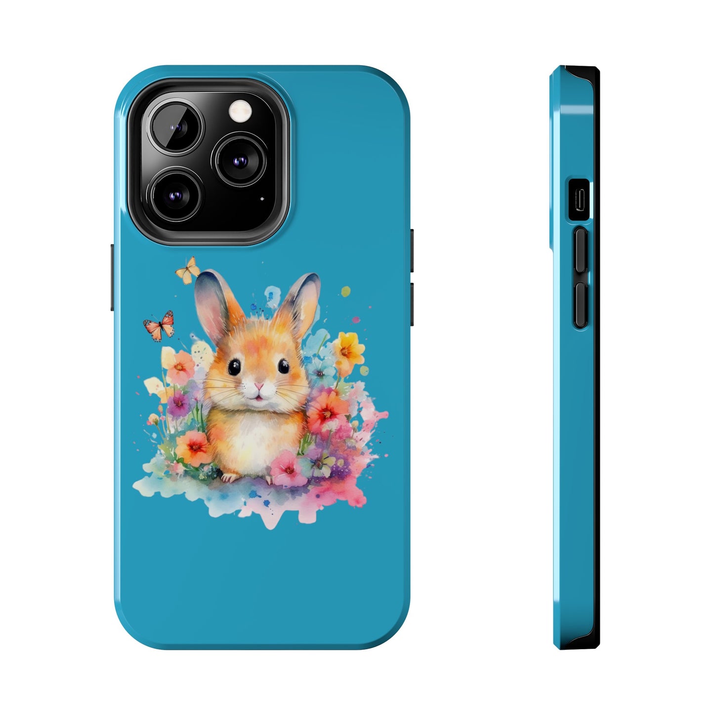 Copy of Dark Blue Tough Phone Cases Rabbit Design