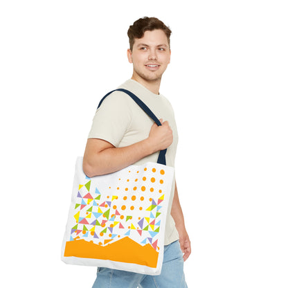 Tote Bag Geometric Design