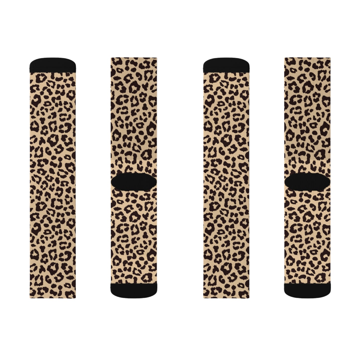 Leopard pattern Socks - Sublimation