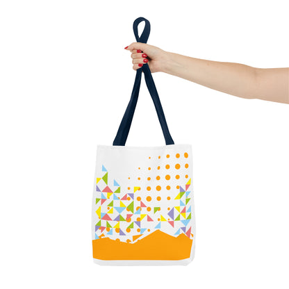 Tote Bag Geometric Design