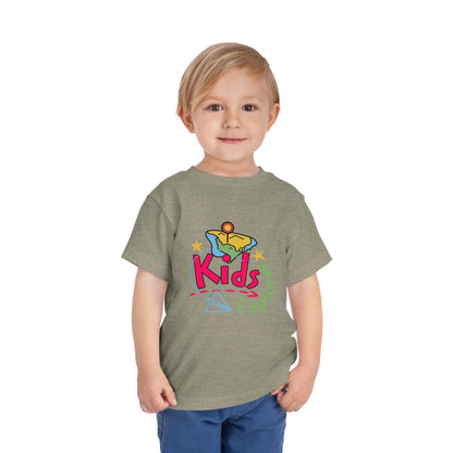 Kids Explore Toddler Tee — Colorful Adventure Graphic T-Shirt for Curious Little Explorers