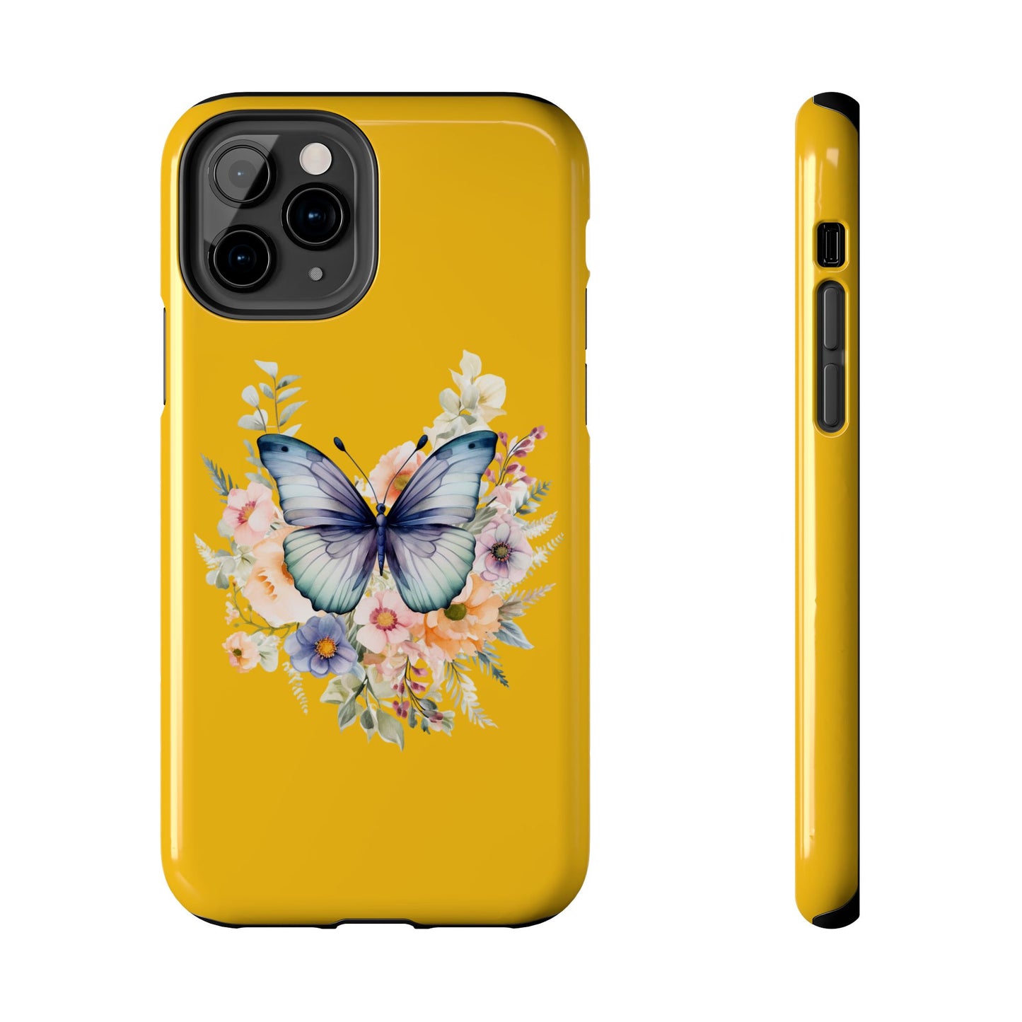 Yellow Tough Phone Cases