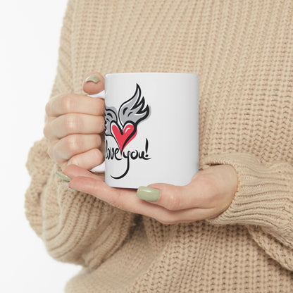 Love declaration gift, couples mug, personalized mug