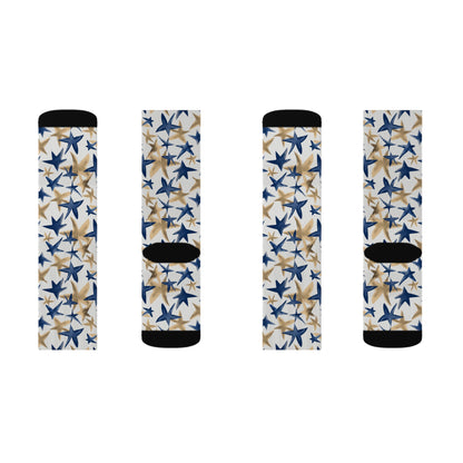 Blue Star Socks - Sublimation