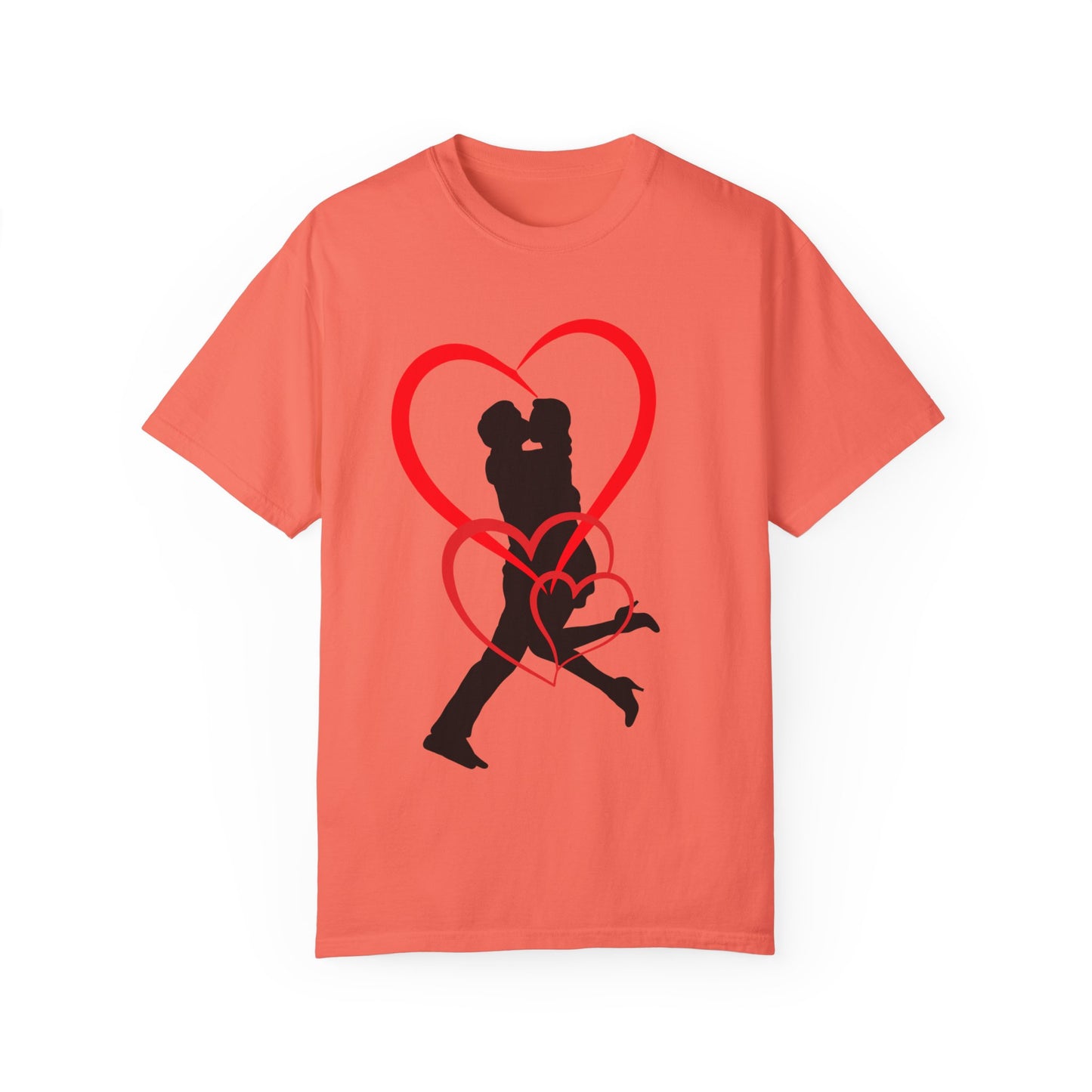 Dance Couple Heart Print UNISEX T-shirt - Gift for Her