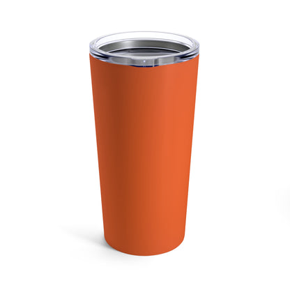 Orange Camping Tumbler 20oz