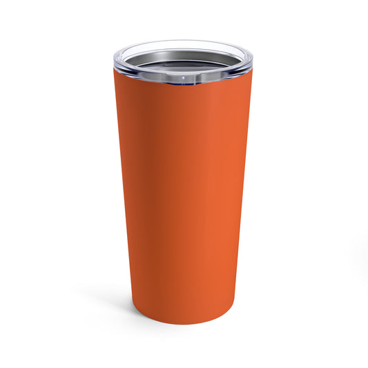 Orange Camping Tumbler 20oz