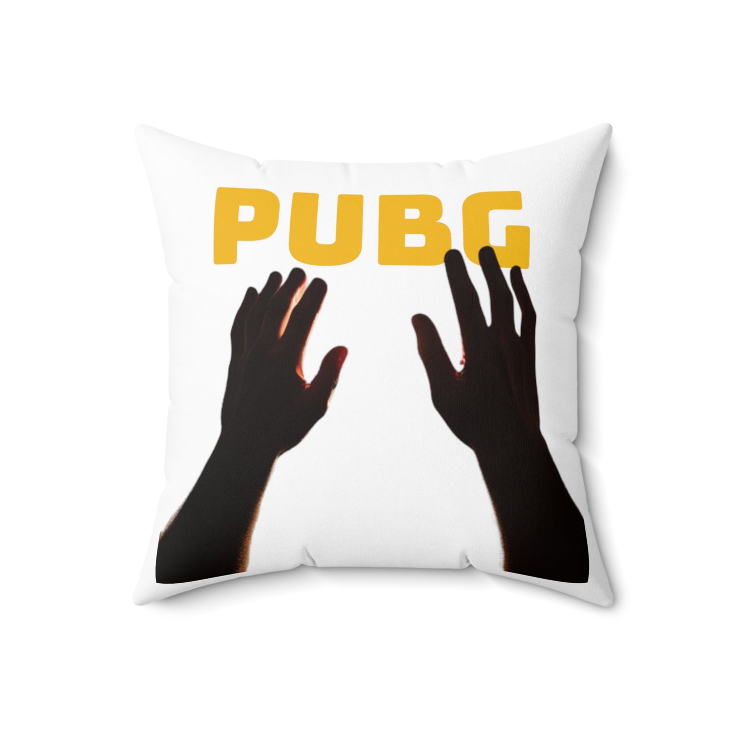 PubG Spun Polyester Square Pillow