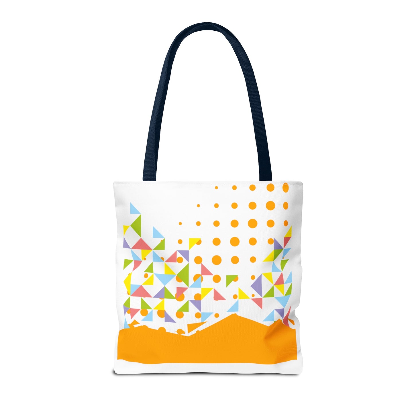 Tote Bag Geometric Design