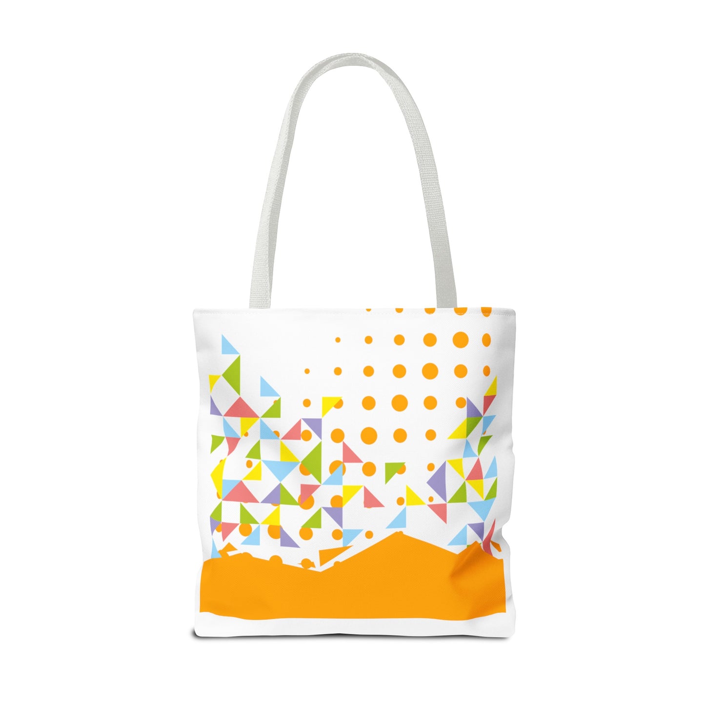 Tote Bag Geometric Design