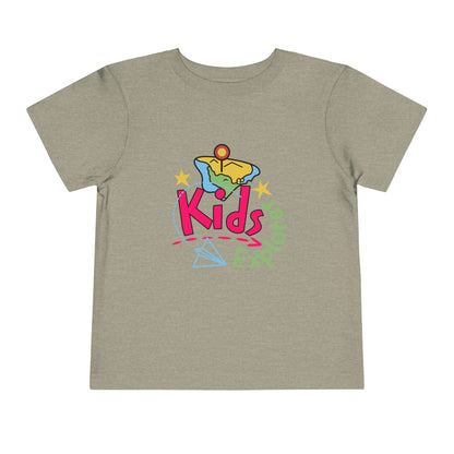 Kids Explore Toddler Tee — Colorful Adventure Graphic T-Shirt for Curious Little Explorers