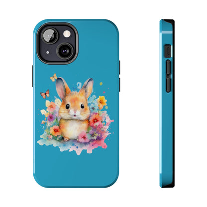 Copy of Dark Blue Tough Phone Cases Rabbit Design