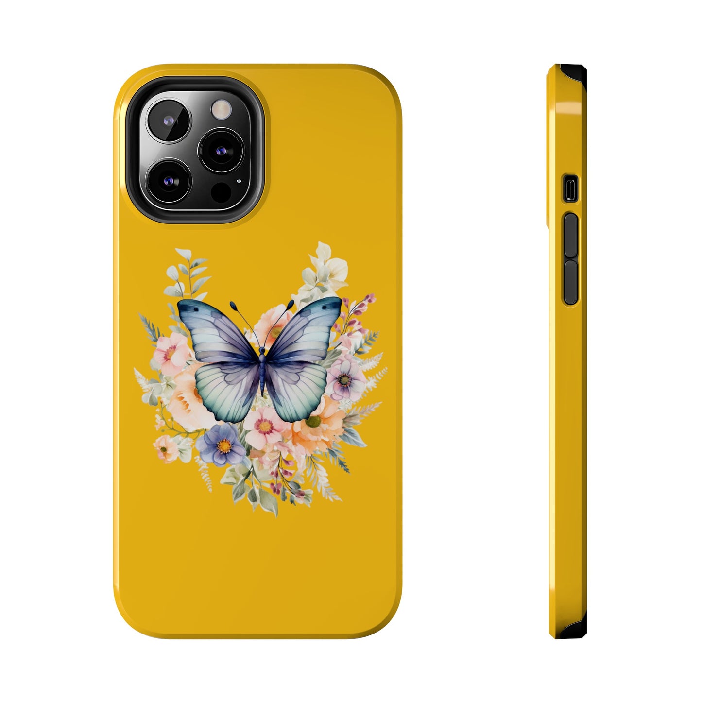 Yellow Tough Phone Cases