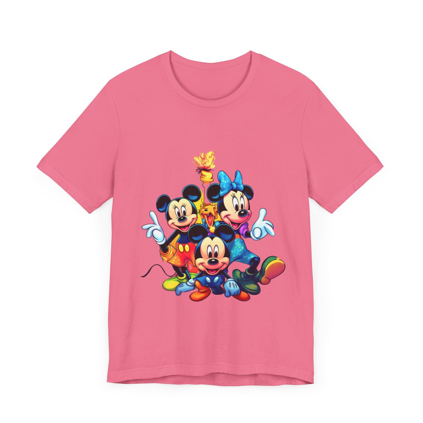 Disney Print tshirt, Mickey Mouse, t-shirt for kids, teen sleeveless, adult shirt, colorful summer apparel, men women clothe, printed