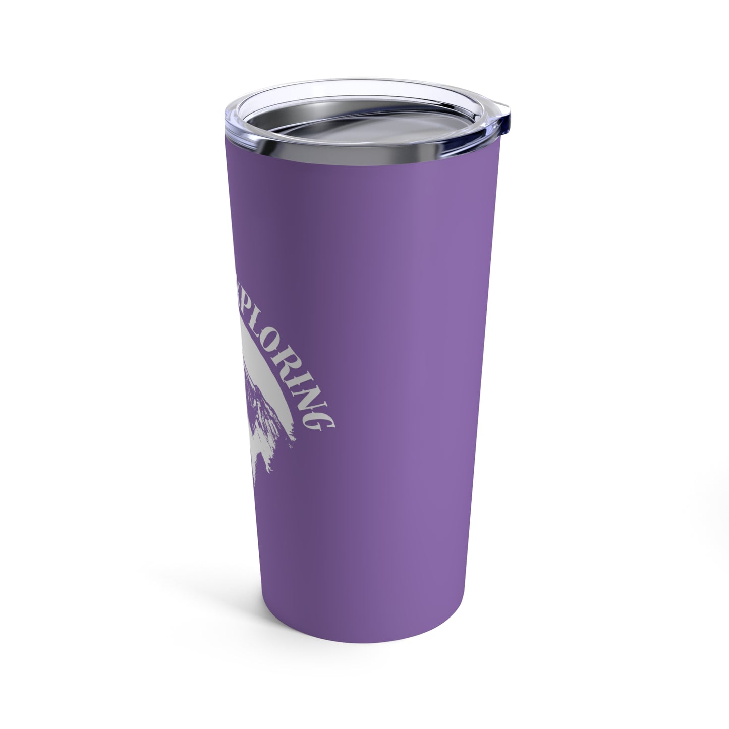 Purple Camping Tumbler 20oz