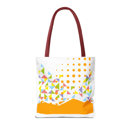 Tote Bag Geometric Design