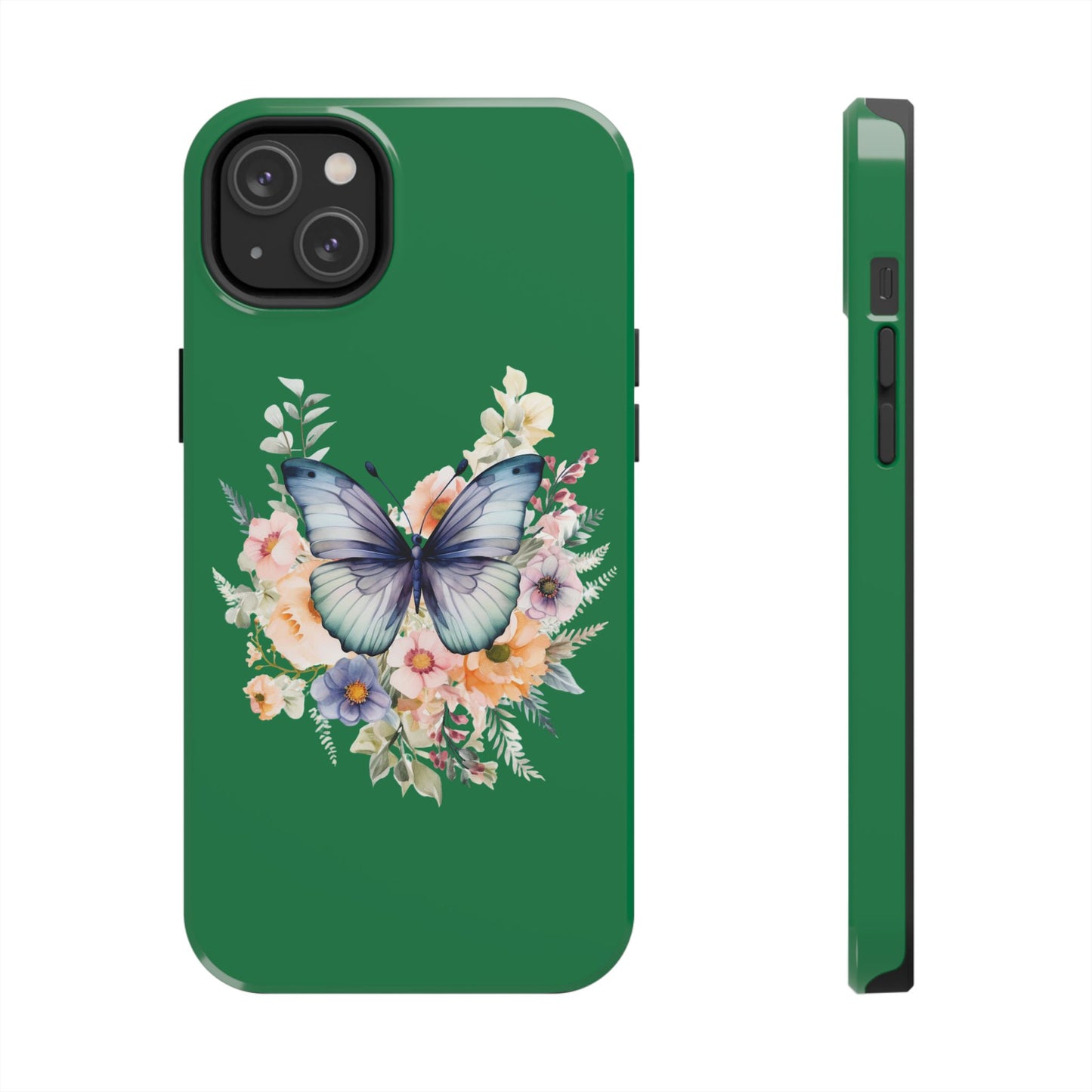 Dark Green Tough Phone Cases