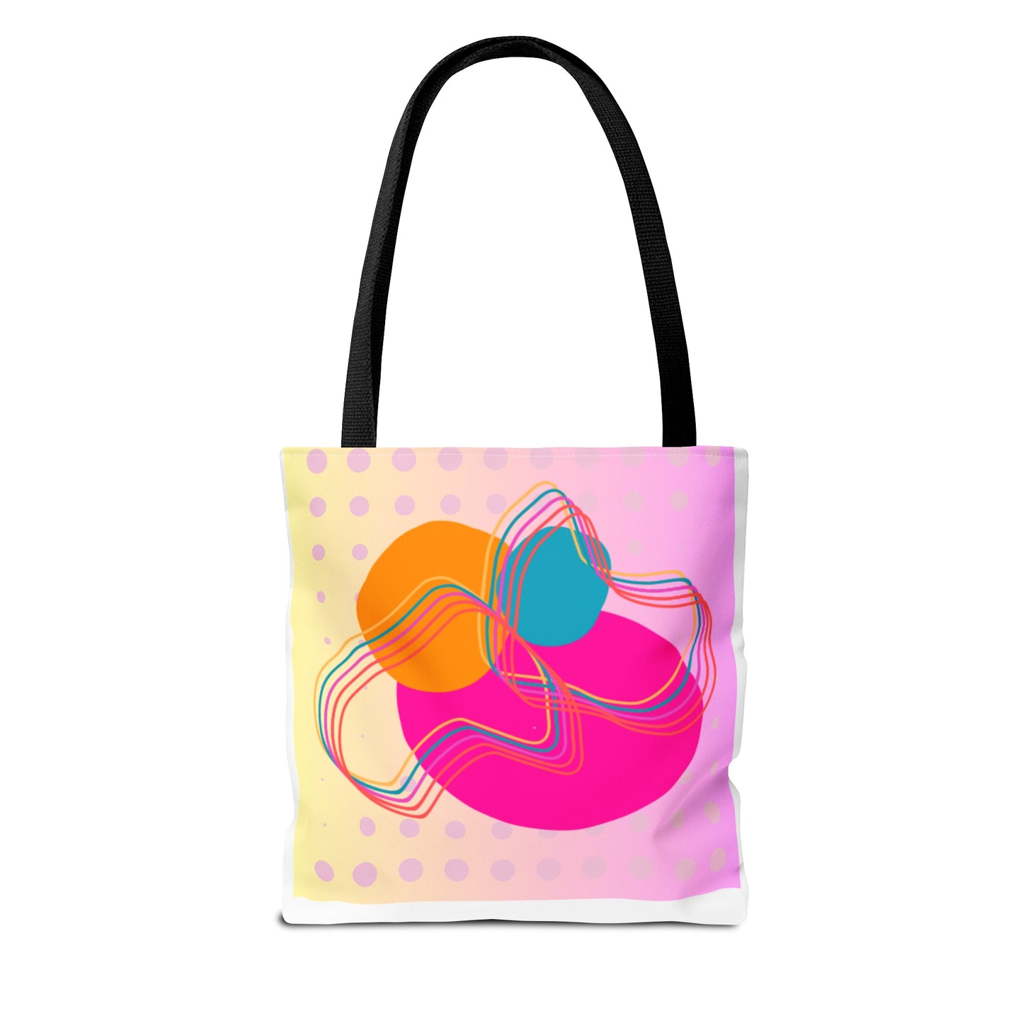 Tote Bag Geometric Design