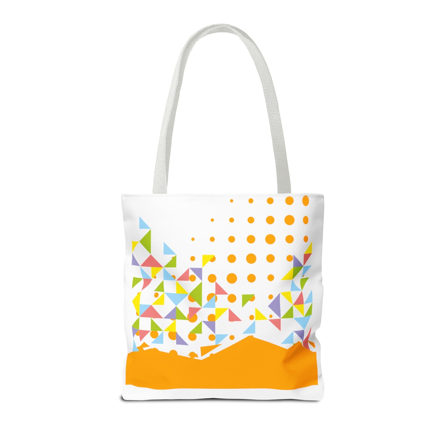 Tote Bag Geometric Design