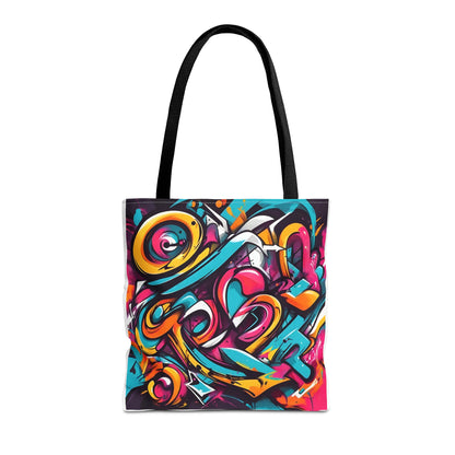 Tote Bag with Graffiti design