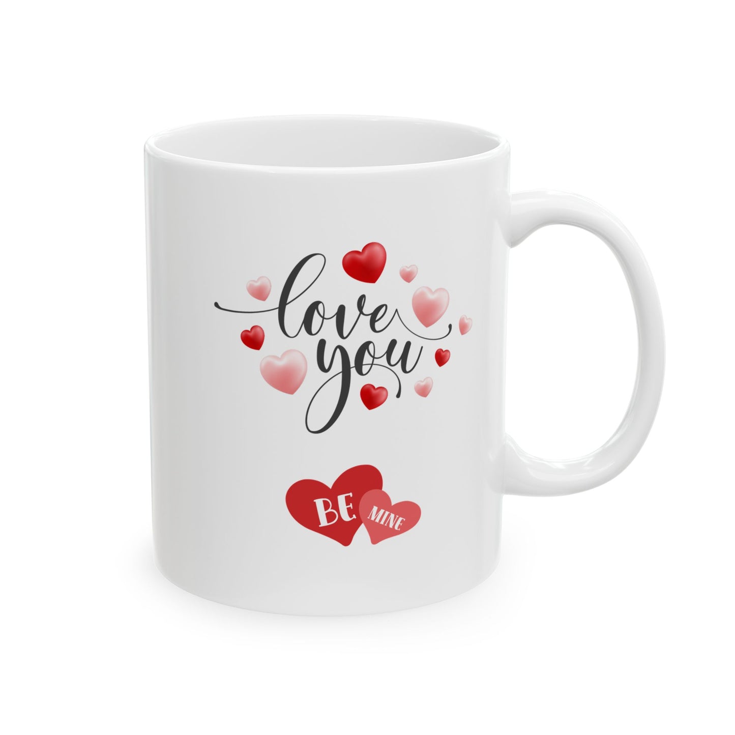 Love declaration gift, be mine mug, couples mug