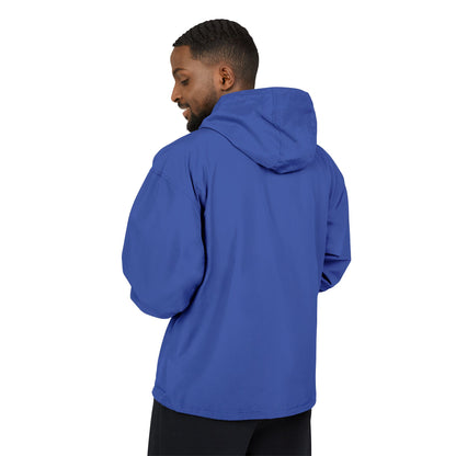 Champion Packable Anorak Jacket – Water-Resistant Lightweight Windbreaker with JC Digital Print (Unisex)