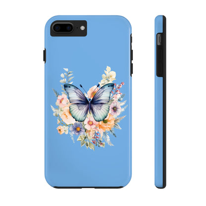 Light Blue Tough Phone Cases